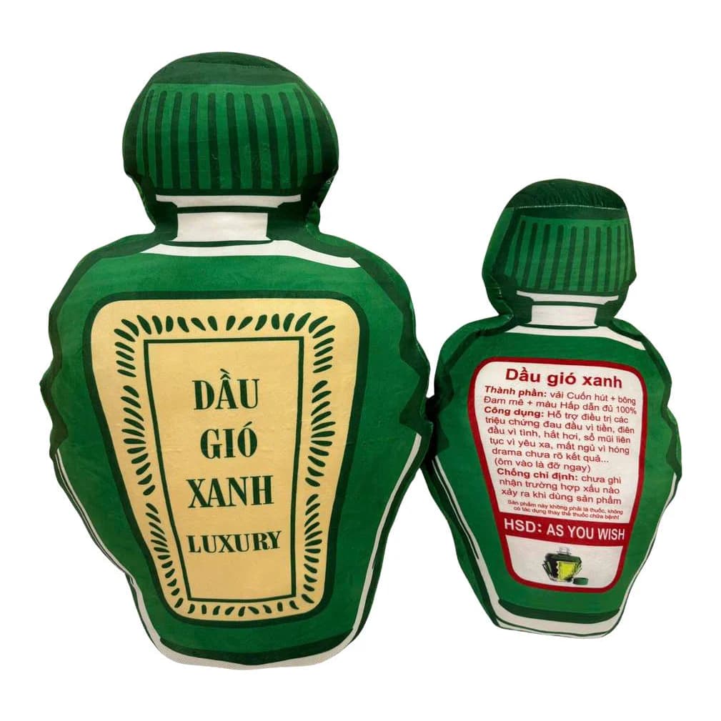 Gối Ôm Dầu Gió Xanh Luxury 2